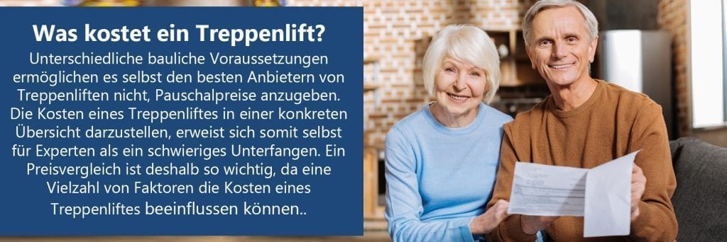 Was Kostet Ein Treppenlift? - Treppenlift-Hauslift.de